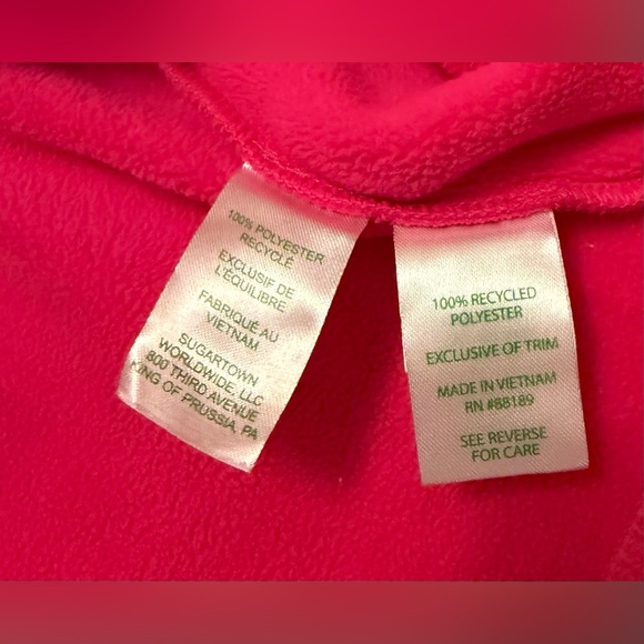 Lilly Pulitzer Pink Quarter-Zip Sweatshirt - Picture 7 of 10